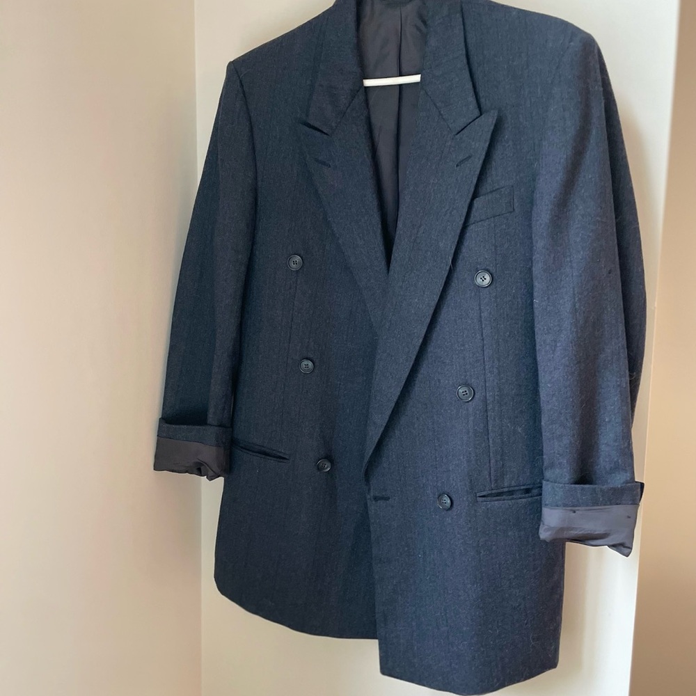 Men's Vintage Moore Classic Blue Blazer